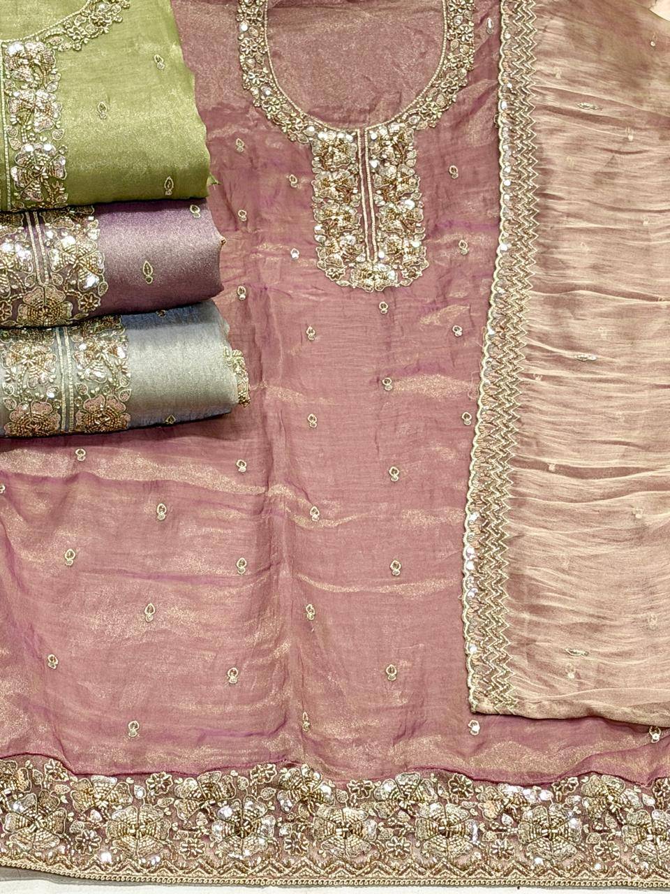 Siara By Fashid Wholesale Stylish Beautiful Colourful Gabana Simmer Dresses At Wholesale Price